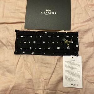 Brand new Coach face mask